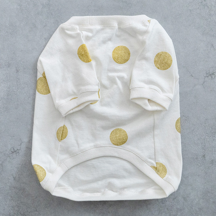Sobo Dot Tee - Gold