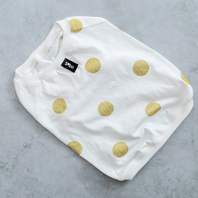 Sobo Dot Tee - Gold