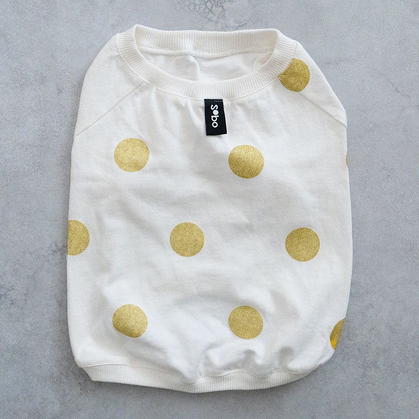 Sobo Dot Tee - Gold