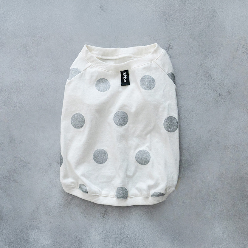Sobo Dot Tee - Silver
