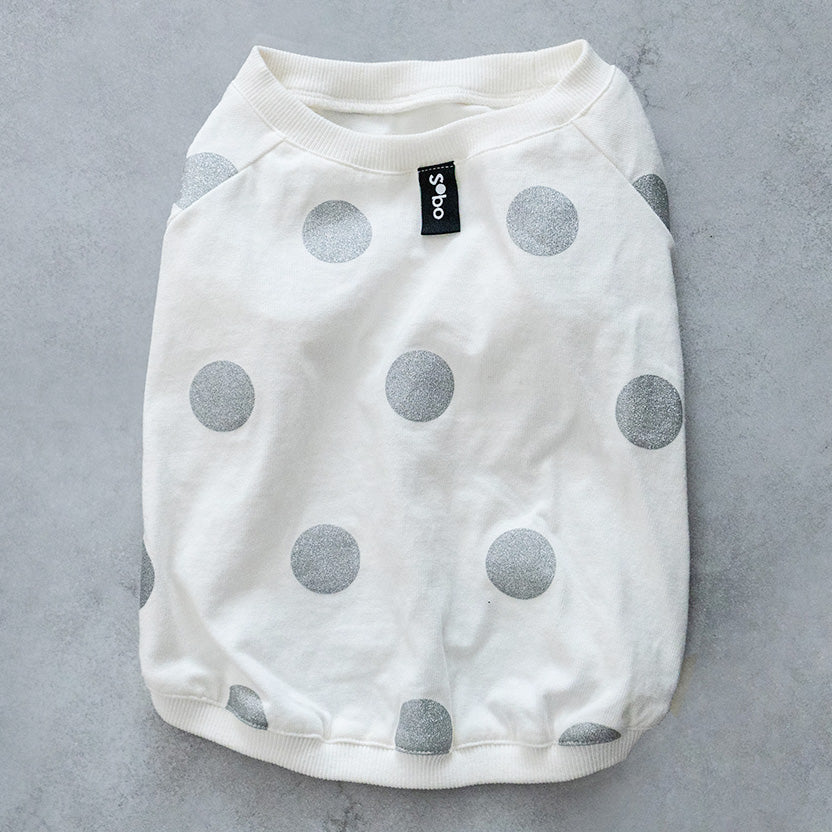 Sobo Dot Tee - Silver