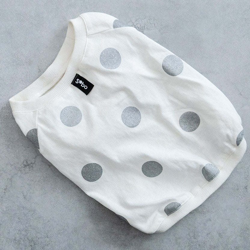 Sobo Dot Tee - Silver