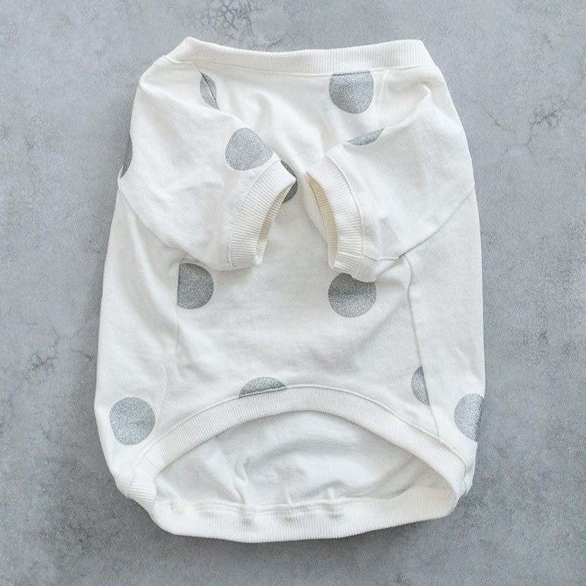 Sobo Dot Tee - Silver